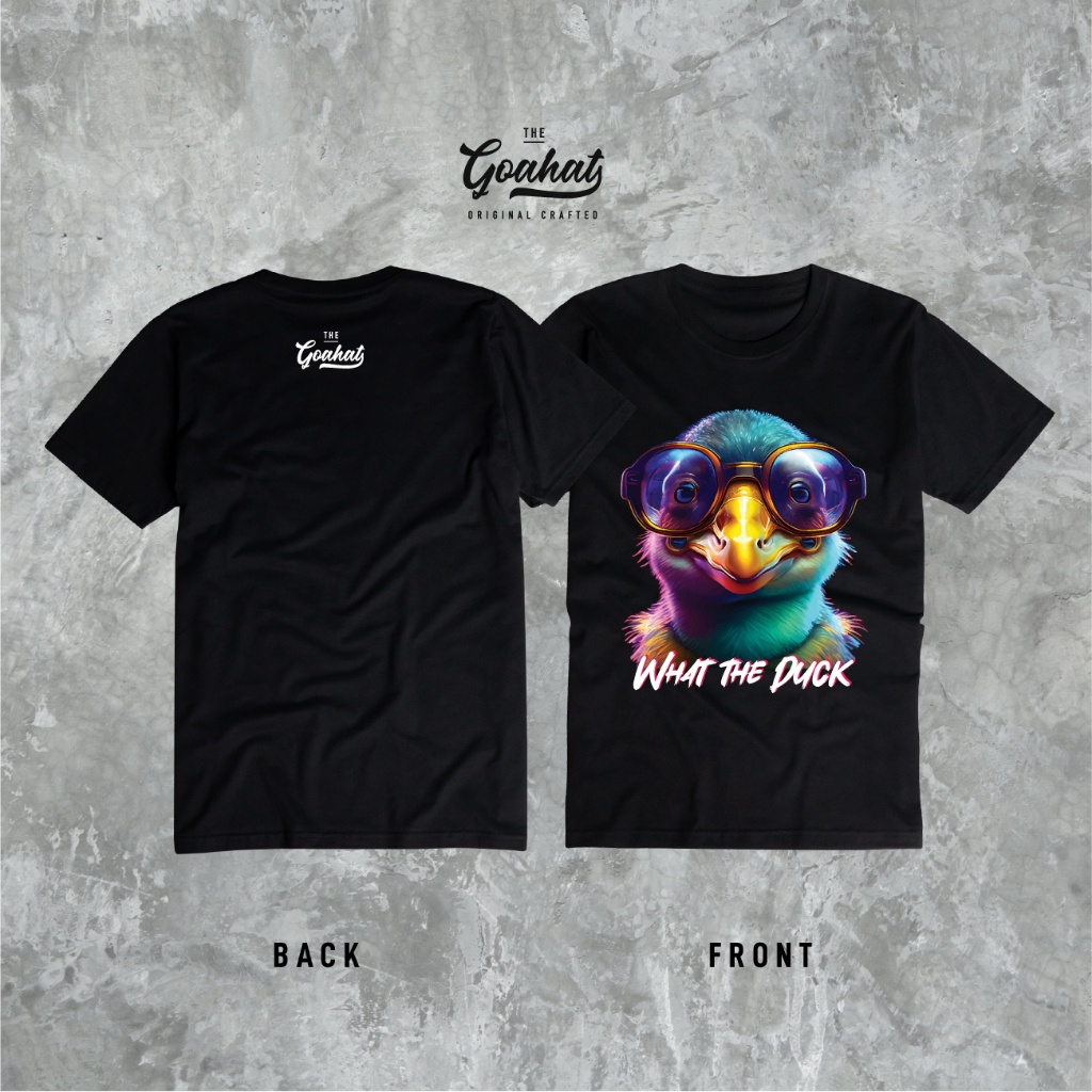 What Duck เสื้อยืด สกรีน งาน Cotton100 ผ้าหนานุ่ม ทิ้งตัวสวย งานคุณภาพจากแบรนด์ GOAHAT