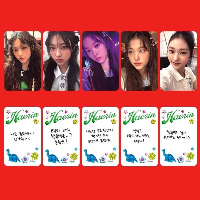 NEWJEANS อัลบั้มใหม่ GETUP Bonus Card HAERIN Photocard HANNI MINJI HYEIN Lee HEIN สไตล์เดียวกัน