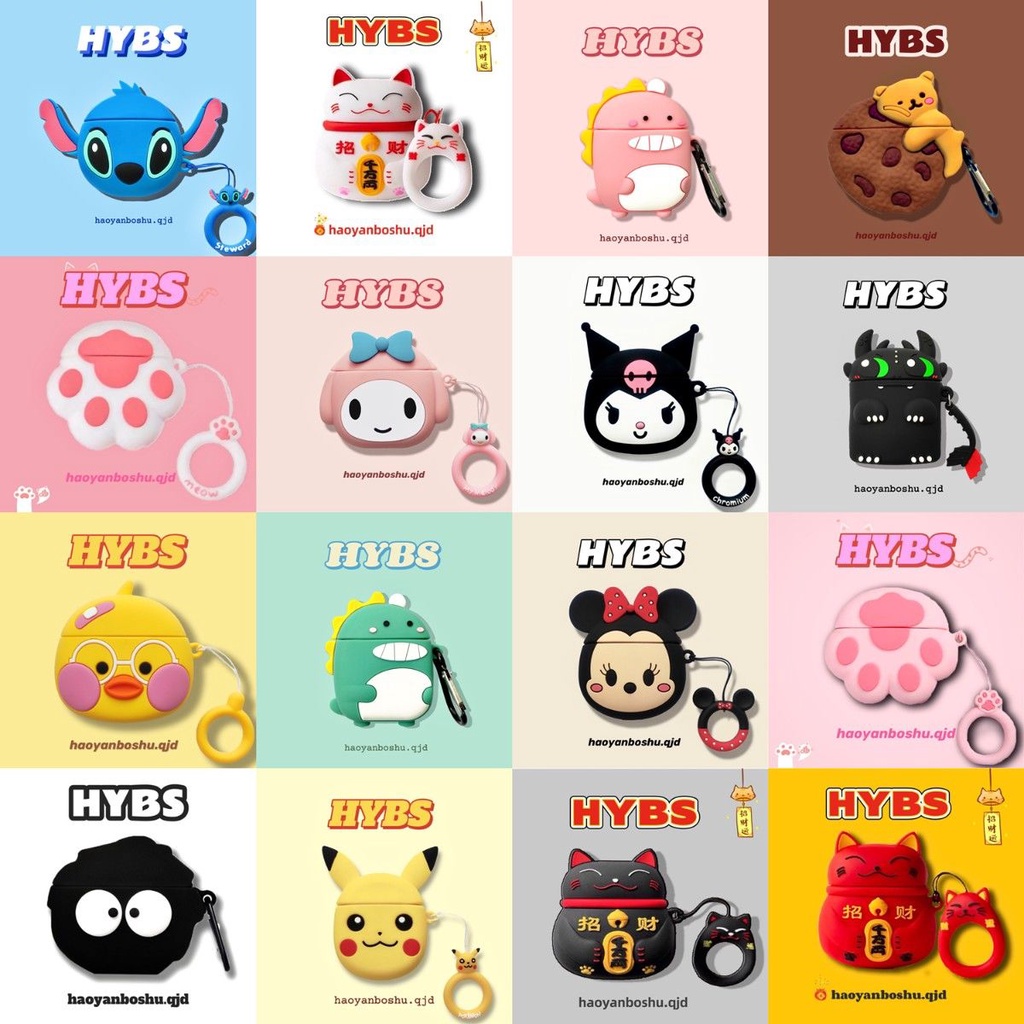 เคสหูฟังบลูทูธไร้สาย ลายการ์ตูนน่ารัก สําหรับ QCY AilyPods QCYAilyPods