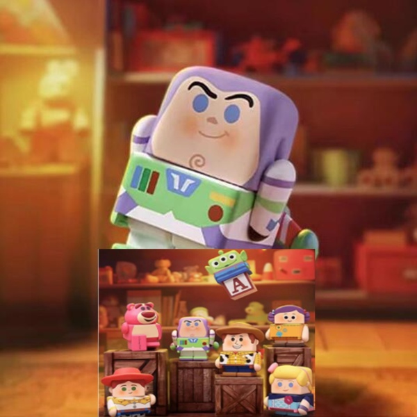 ★Hgtoys★ [เลือกได้] [ของแท้] Miniso Toy Story Pixar Power Fang Series กล่องสุ่ม ตุ๊กตา ของขวัญตกแต่ง อินเทรนด์