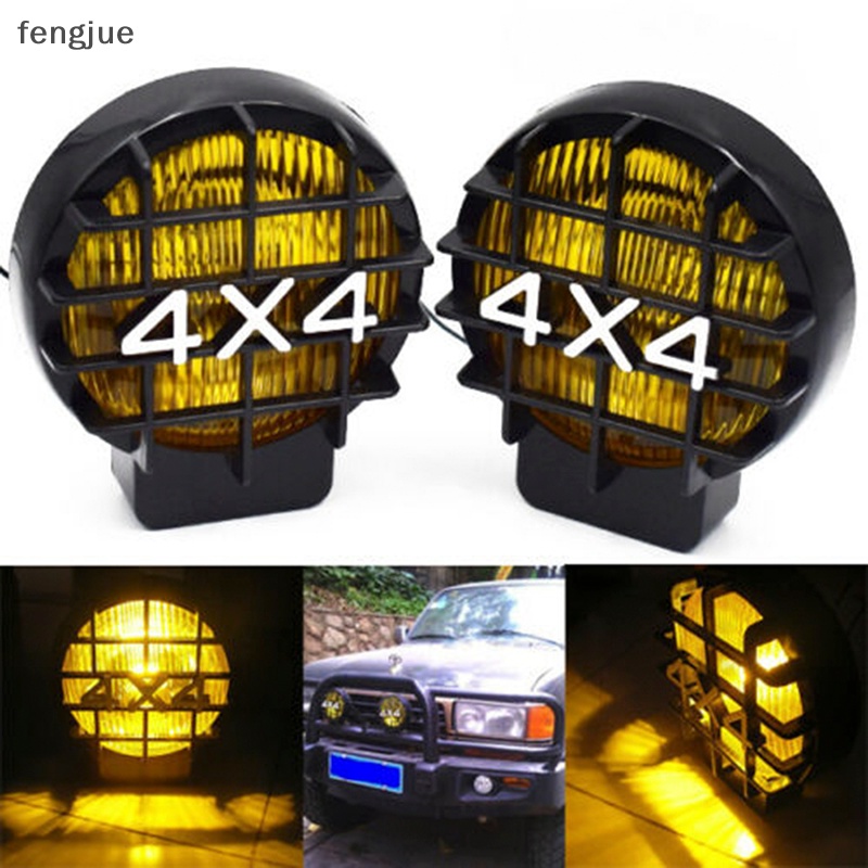 Fengjue 1PC ไฟตัดหมอก ไฟสปอตไลท์ Led ทรงกลม 5.5 นิ้ว 4X4 FD TH
