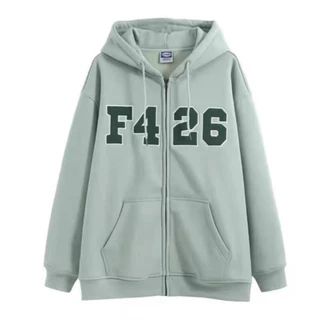 เสื้อกันหนาวแขนยาวสเวสเตอร์มีฮู้ดฤดูใบไม้ร่วงและฤดูหนาว