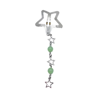 Arin Y2K สไตล์ Star Fringe Hairpin กิ๊บติดผมโลหะเครื่องประดับอุปกรณ์เสริม Cool Barrettes