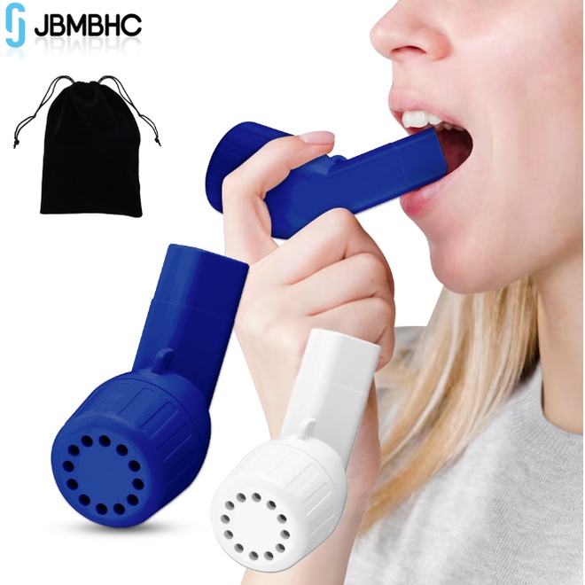 Jbmbhc เครื่องดูดเสมหะ แบบมือถือ ไร้สารพิษ สําหรับฝึกกล้ามเนื้อ และปอด