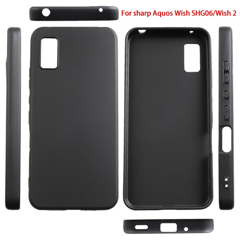 เคสซิลิโคนนิ่ม สําหรับ Sharp Aquos wish SHG06 SH-M20 Aquos wish2 SH-51C A204SH
