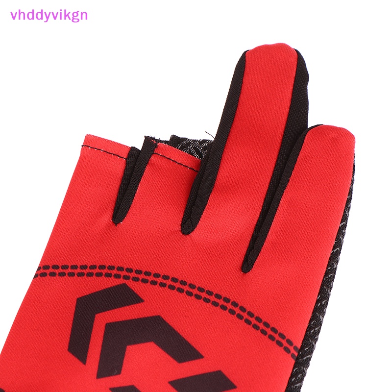 Vhdd ถุงมือตกปลา กันน้ํา กันลื่น 3 นิ้ว 1 คู่ TH