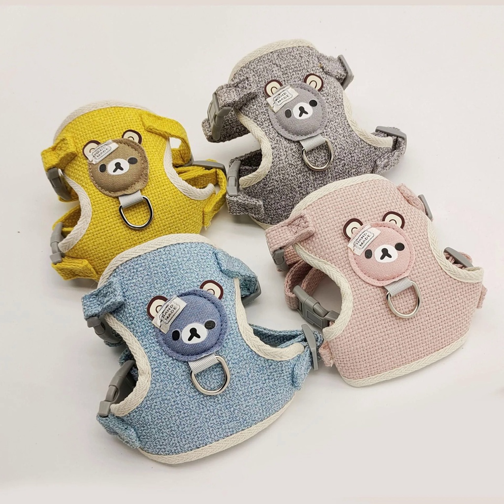 Puppy Dog Harness Dog Chest strap For Small Dogs Adjustable Dog Kitten Cat Harness and Leash Dog Lea