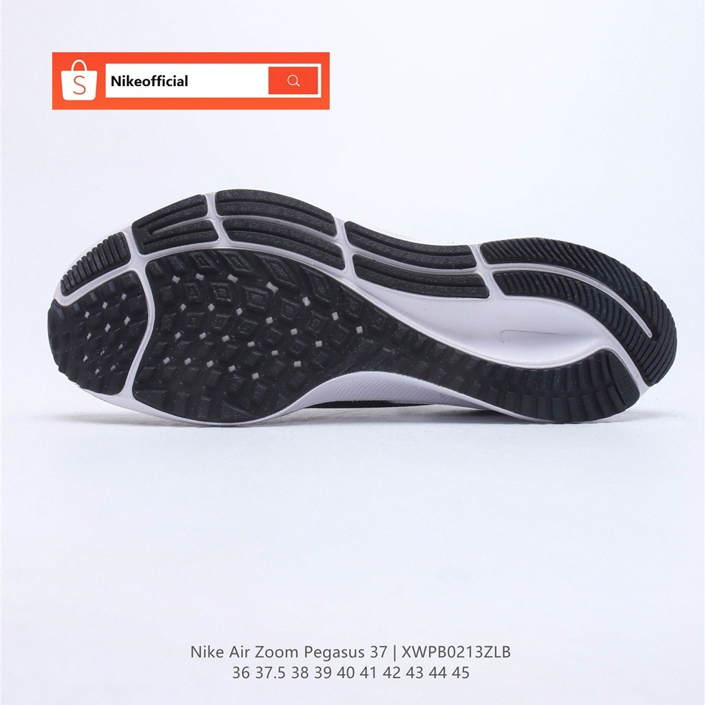 Nike Zoom Pegasus 37 ผ้าใบลำลองของแท้ 100% สำหรับผู้หญิงและผู้ชาย รองเท้า free shipping

