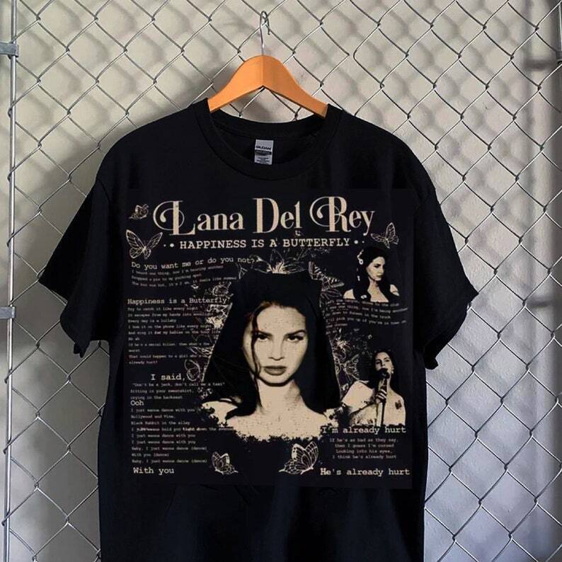 เสื้อเก่าของ Lana del Ray ภาพชายและหญิงของ Lana Del Ray อัลบั้มชาของ Lana del Ray
