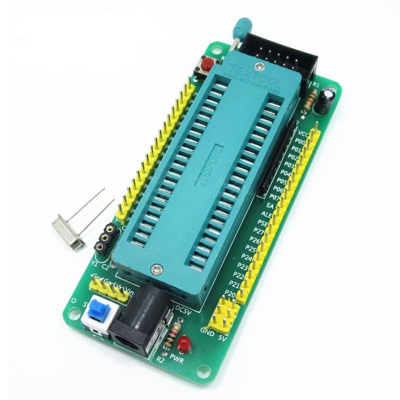 บอร์ดไมโครคอนโทรลเลอร์ AT89S52 รองรับ AT89C51 S52 STC89C52 40P 51