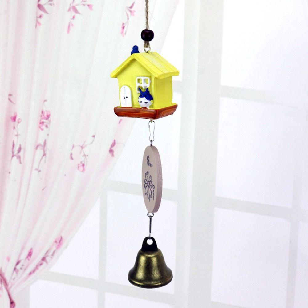 ไอปิง กระดิ่งลม, จี้กระต่ายการ์ตูนโลหะ, ของขวัญเรซินสร้างสรรค์จี้บ้าน - รูปที่ 4