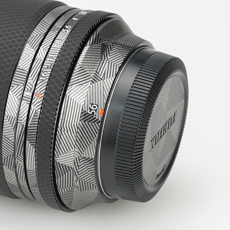 ฟิล์มสติกเกอร์คาร์บอนไฟเบอร์ ป้องกันเลนส์ สําหรับ Fuji XF56 F1.2 3M