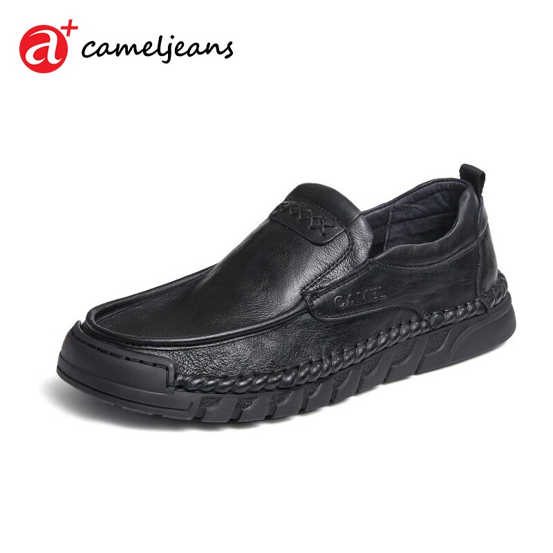Cameljeans รองเท้าหนังลําลอง กันลื่น ทนต่อการสึกหรอ สไตล์นักธุรกิจ สําหรับผู้ชาย