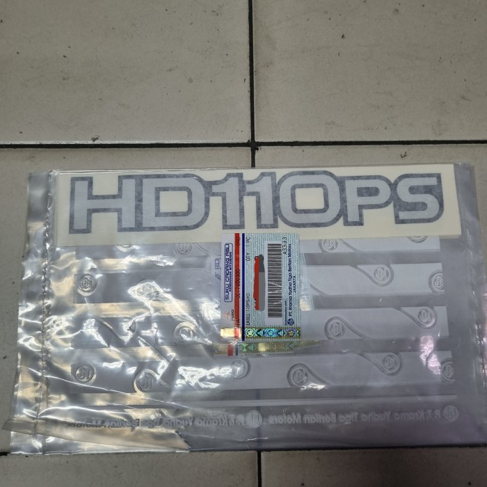 สติ๊กเกอร์ Mitsubishi Canter PS110 HD110PS ดั้งเดิม