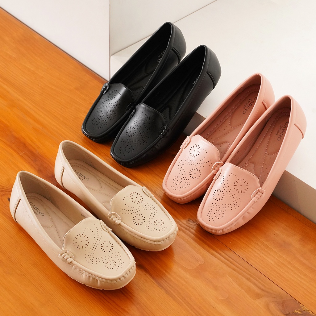 Gabino Sesya Casual Flat Moccasin Slip On รองเท้าผู้หญิง - O1DA3007