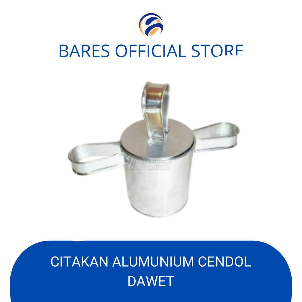 Cikan Aluminium Cendol Dawet Manual Filter