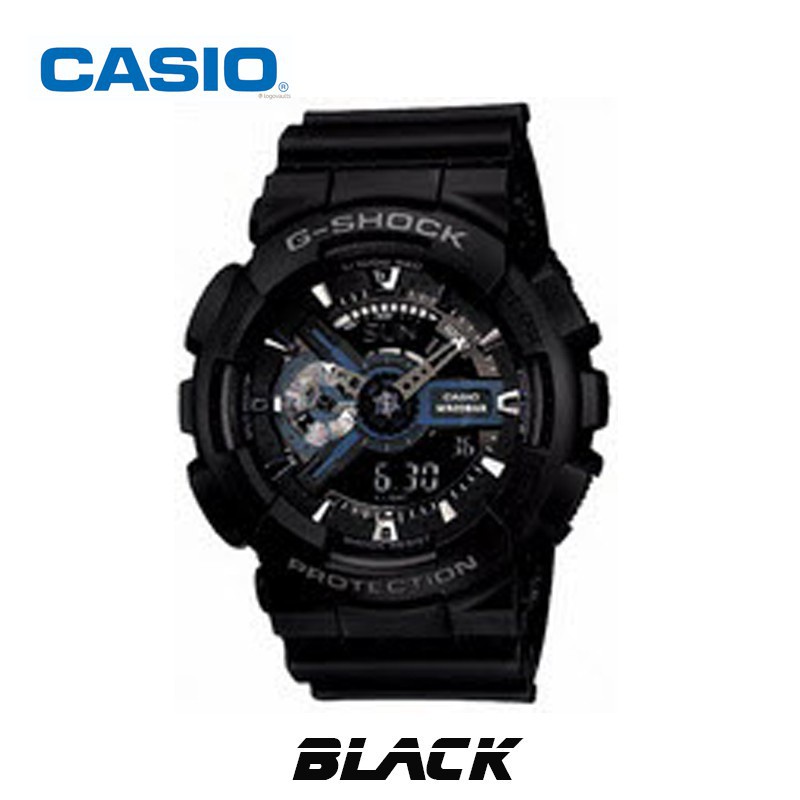 Casio G-SHOCK OEM COD GA110 BLACK GOLD AUTOLIGHT WATCH