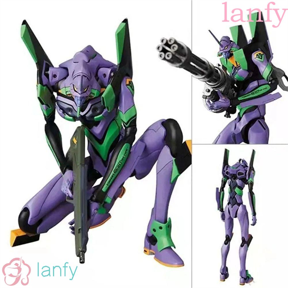 Lanfy ฟิกเกอร์ Evangelion NEON GENESIS MAF080v EVA 01 ของขวัญวันเกิด No.1|โมเดลฟิกเกอร์ Evangelion ขนาด 19 ซม. ของเล่นสะสม สําหรับเด็ก