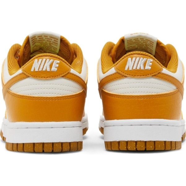 ของแท้ 100% Nike Dunk Low Next Nature Phantom Gold Suede DN1431-001 Sneaker ผ้าใบ สบาย ๆ รองเท้า tr