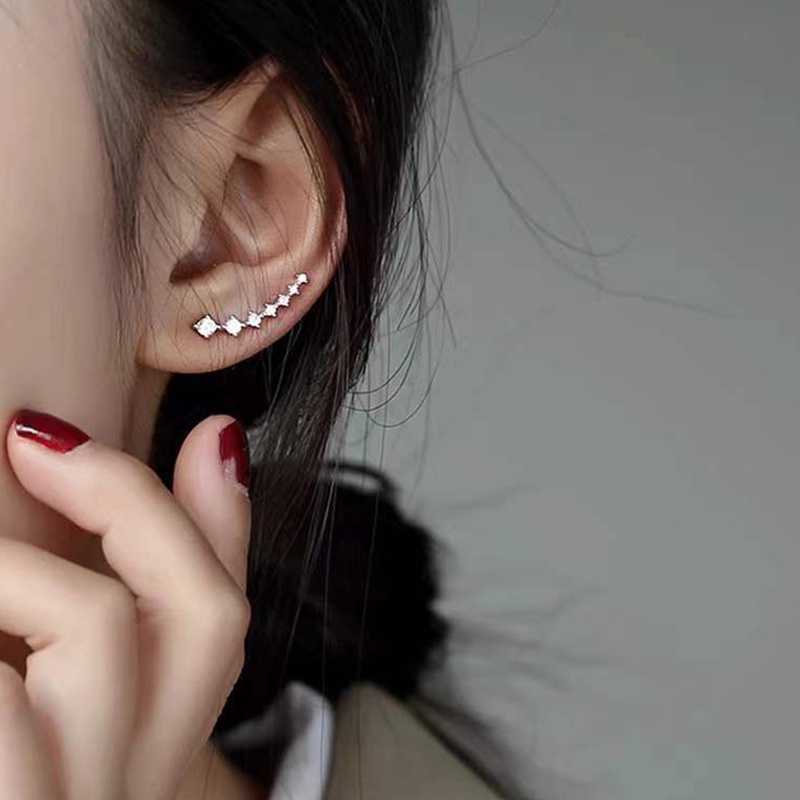 COD-Beidou เจ็ดดาวเพทายต่างหู Rhinestone ต่างหูดาวเจ็ดต่างหูเพชร