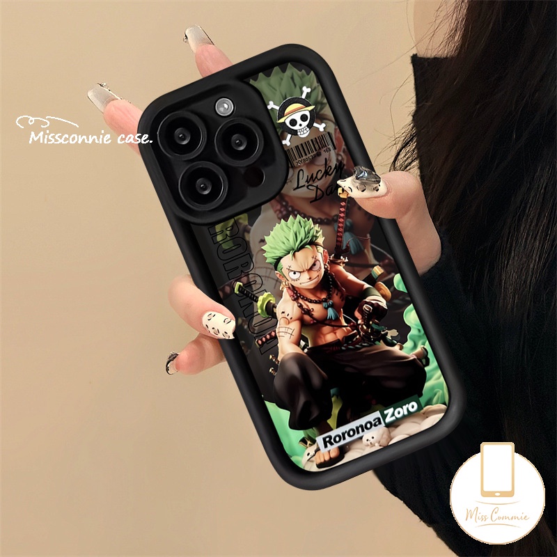 เคสโทรศัพท์มือถือ ลายการ์ตูนลูฟี่ โซโร วันพีช สําหรับ Samsung A15 A35 A55 A05S A12 A50 A04s A54 A03 A05 A14 A52 A02s A13 A20 A52s A24 A11 A34 A31 A32 A20s A53 A23 A04E A03s A50s A10s A51 ราคา ถูกที่สุด ดีลบีเคเค แกลเลอรีภาพที่ 2