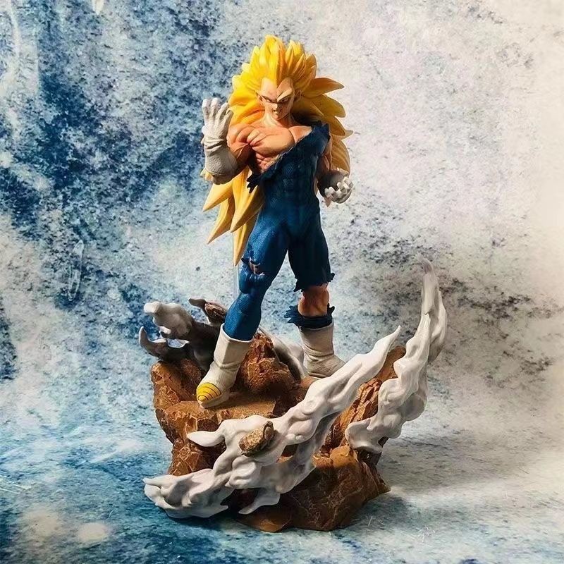 Dragon Ball QG Super Saiyan kylin kylin 001 Super Three Goku 002 Vegeta รูปตกแต่ง