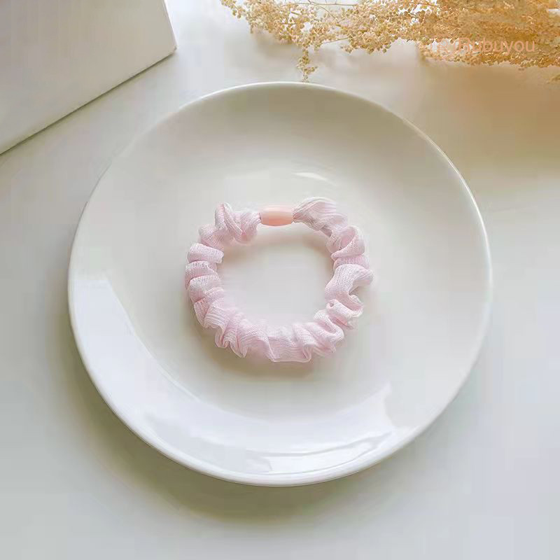 Rubuyou เชือกผมมัลติฟังก์ชั่สีลูกอมหวานจีบเชือกผมน่ารัก Mori สไตล์ยางรัด