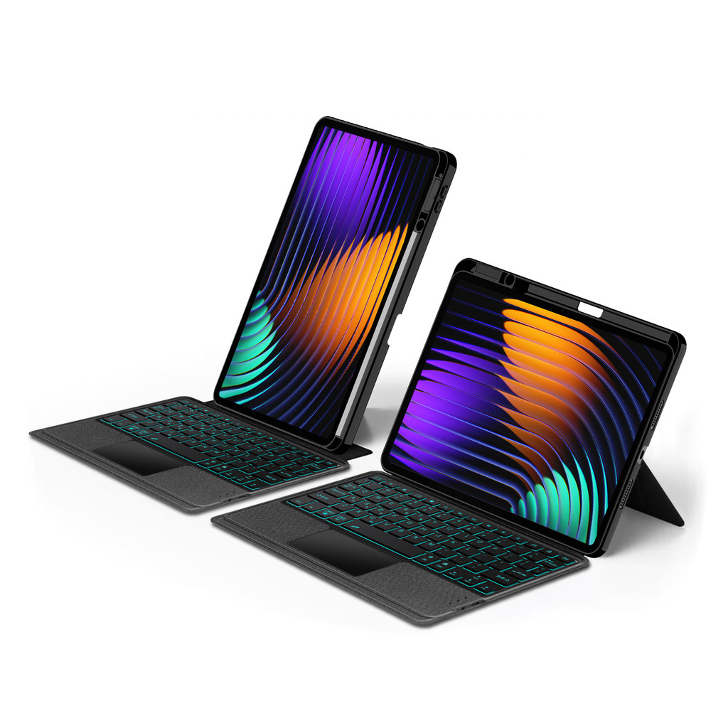 สําหรับ Xiaomi Xiami Pad 6/5 7 Pro 11.2 แท็บเล็ตคีย์บอร์ดนิ้วฝาครอบคีย์บอร์ดแยกแม่เหล็กบลูทูธคีย์บอร์ด