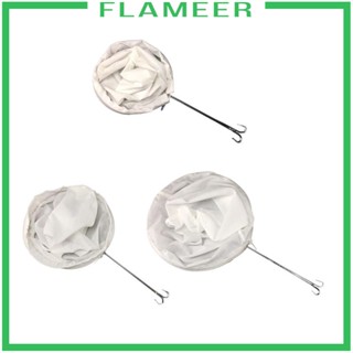 [Flameer] ถุงกรองนมถั่วเหลือง พร้อมกรอบสเตนเลส สําหรับนม ผัก น้ําผลไม้ ซุป
