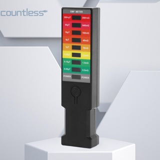 เครื่องตรวจจับรังสี EMF 8 LED ความแม่นยําสูง แบบพกพา [countless.th]