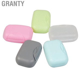 Granty 12X8X4.5cm PP Travel Soap Container  Portable Bar Case Holder Leakproof Box For Home Hotel