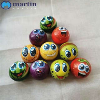 Martin ลูกบอลบีบผลไม้ สีส้ม ขนาด 6.3 ซม.|ของเล่นลูกบอลโฟมฟองน้ํา หนัง PU แบบนิ่ม ป้องกันความเครียด