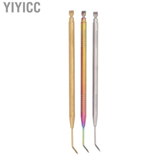 Yiyicc 3PCS Eye Lash Separator Tint Tool With Tail Comb And Long Curved