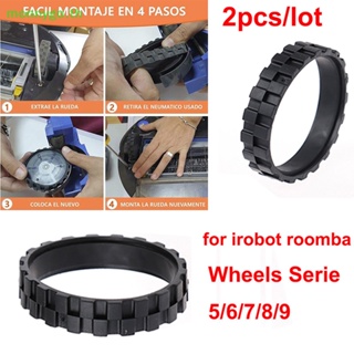 Monnygo ยางล้อรถยนต์ กันลื่น สําหรับ IROBOT ROOMBA Wheels Series 500 600 700 800 900 TH