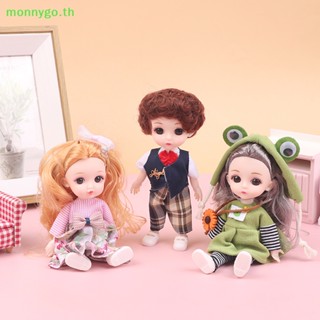 Monnygo ตุ๊กตาเจ้าหญิง พร้อมเสื้อผ้า รองเท้า ข้อต่อขยับได้ 17 ซม. DIY ของเล่น ของขวัญ TH