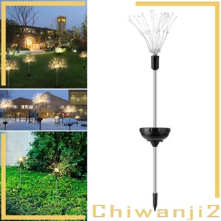 [Chiwanji2] โคมไฟพลังงานแสงอาทิตย์ รูปดาว ดอกไม้ 120 150 DIY สําหรับตกแต่งทางเดิน คริสต์มาส ปาร์ตี้