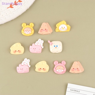 Standhappy ใหม่ กล่องกิ๊บติดผมเรซิ่น ลายการ์ตูนอนิเมะ Kawaii Ch Series สําหรับตกแต่งโทรศัพท์มือถือ Diy 10 ชิ้น