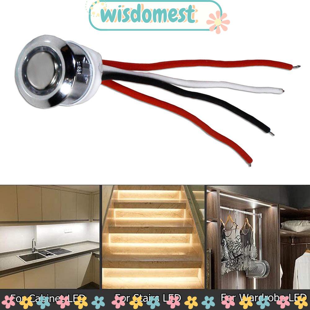 WISDOMEST ปุ่มสวิตช์สัมผัส 4A สําหรับตู้เสื้อผ้า