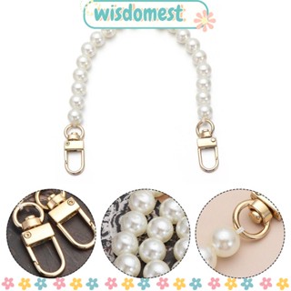 Wisdomest สายคล้องกระเป๋า ประดับไข่มุก 13 ขนาด แบบเปลี่ยน DIY