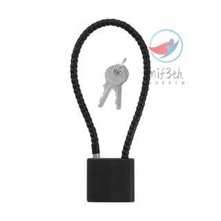 8.5-Inch Cable  Lock Rugged Keyed Cable Lock Helmet Bike Lock with Keys for Shotgun Pistol Handgun Rifle Locking Firearms Away from Kids HOT 1