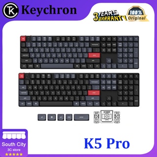 Keychron K5 Pro คีย์บอร์ดไร้สายบลูทูธ Mac สวิตช์ต่ํา