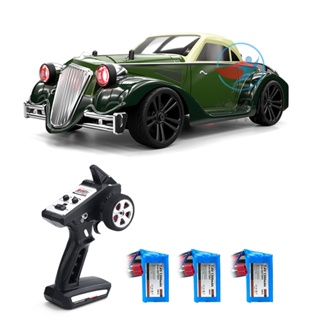 รถดริฟท์บังคับ 1/16 RC Car 2.4GHz 4WD 35 กม./ชม. RC ความเร็วสูง RTR สําหรับเด็กผู้ชาย ผู้หญิง 3 แบตเตอรี่