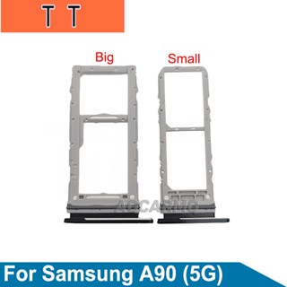  ถาดซิมการ์ดนาโน ขนาดเล็ก แบบเปลี่ยน สําหรับ Samsung Galaxy A90 5G MicroSD