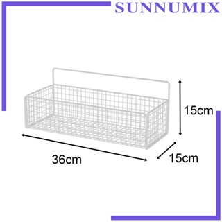 [Sunnimix] ตะกร้าแขวนผนัง ชั้นวางของลอยน้ํา อ่างล้างจาน จัดระเบียบสายไฟ ตะกร้าเก็บของ ห้องน้ํา ผนัง สําหรับห้องน้ํา ซักรีด ห้องนั่งเล่น ตู้กับข้าว