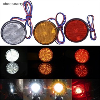 Chee 24 SMD ไฟเลี้ยวสะท้อนแสง ทรงกลม สําหรับรถจักรยานยนต์ รถบรรทุก รถยนต์