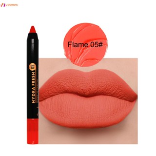 ใหม่สไตล์ร้อน 15 สี Velvet Matte ลิปสติกกาวปากกา Lip Balm Liner สีขาวและ Complexion Lip Liner veemm