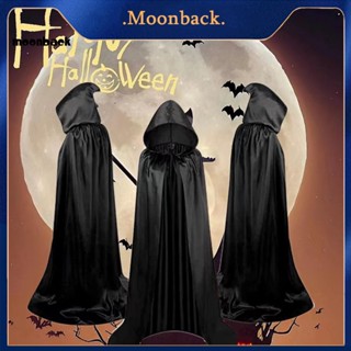 &lt;moonback&gt; ชุดเสื้อคลุมแม่มดฮาโลวีน แฟชั่นทันสมัย สําหรับเด็ก