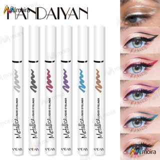 Handaiyan Han Daiyan ปากกาอายไลเนอร์ เนื้อมุก กันน้ํา กันเปื้อน 6 สี 1 ชิ้น