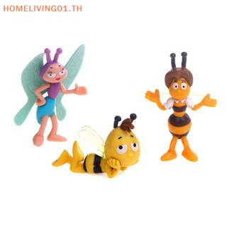 Onehome โมเดลฟิกเกอร์ การ์ตูนผึ้ง Maya The Bee ของเล่น ของสะสม ตกแต่งเค้ก สําหรับเด็ก