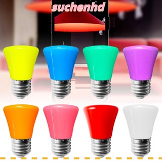 Suchenhd หลอดไฟ LED รูปเห็ด 8 สี 2023 2W ทนทาน สําหรับตกแต่งบ้าน